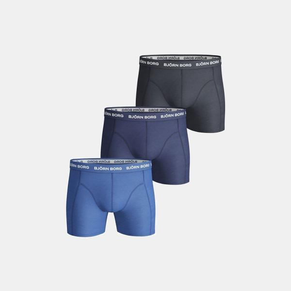 Bokserid SOLID ESSENTIAL 3 paari