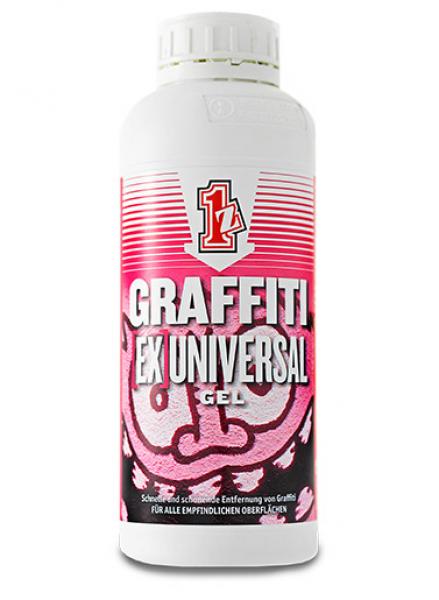1Z GraffitiEx Universal Gel  предназначен для очень чувствительных поверхностей  1л