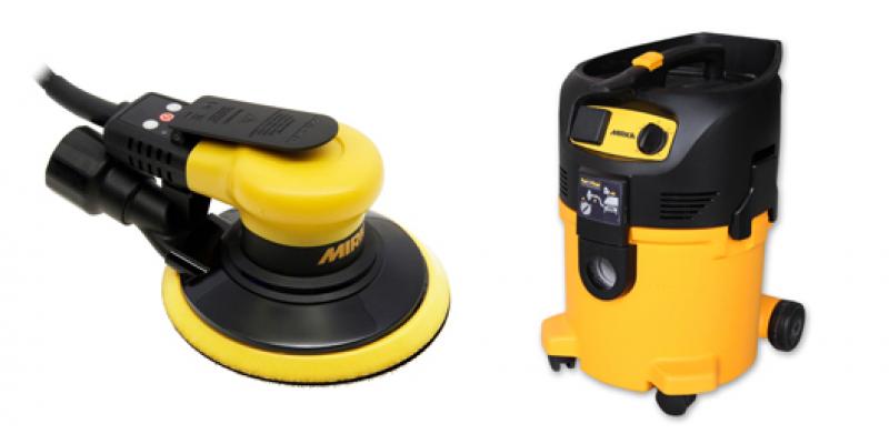 Sander CEROS + vacuum cleaner set