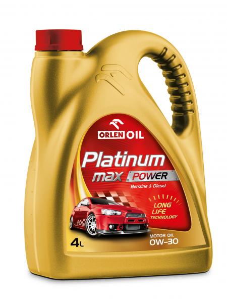 O. PLATINUM MAXPOWER 0W-30 4L