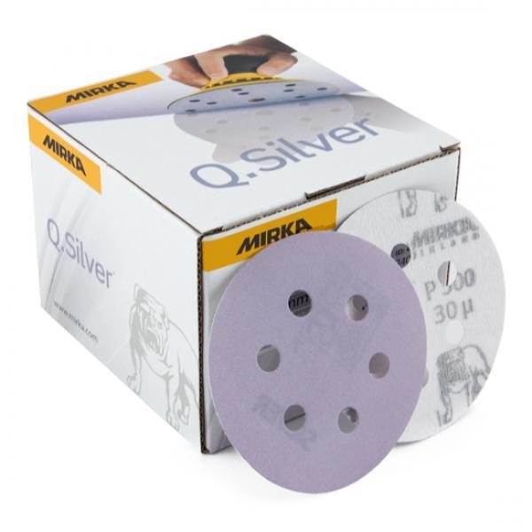 Q. SILVER 150mm  H6 P120 grip