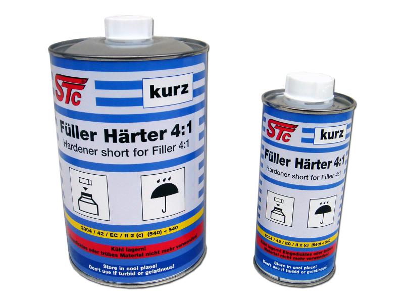 Hardener "kurz" for filler  4:1 1l