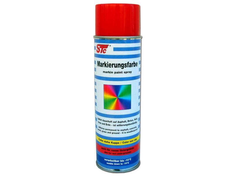 Marking paint spray neon red 500ml