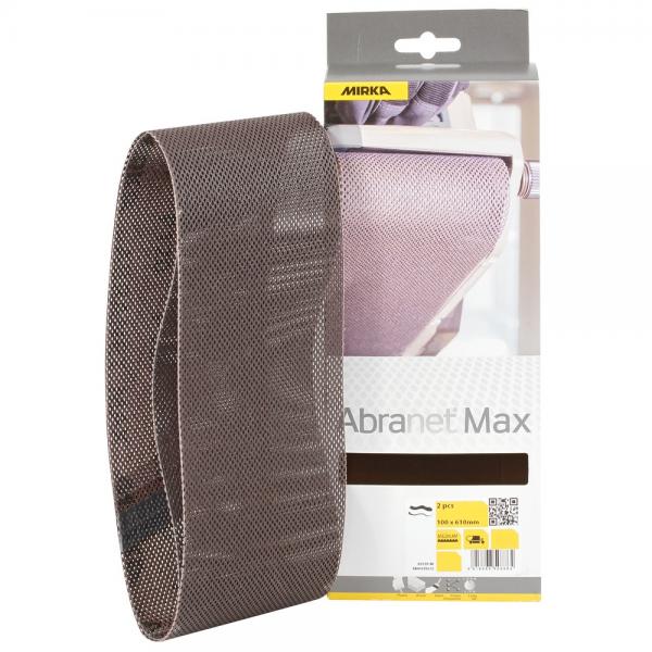 Abranet Max 75x533mm P80 T-liitos 2/pakk
