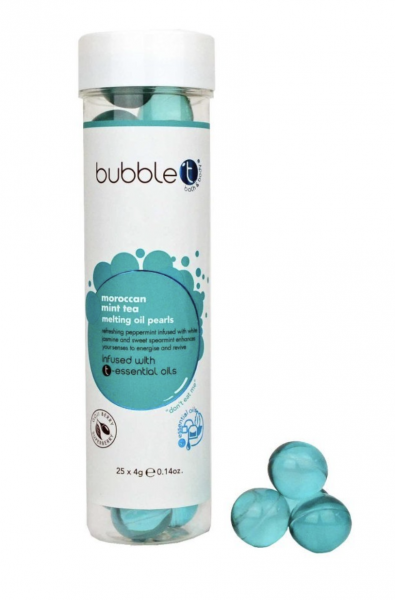 Bubble T Bath pearls in Moroccan Mint Tea