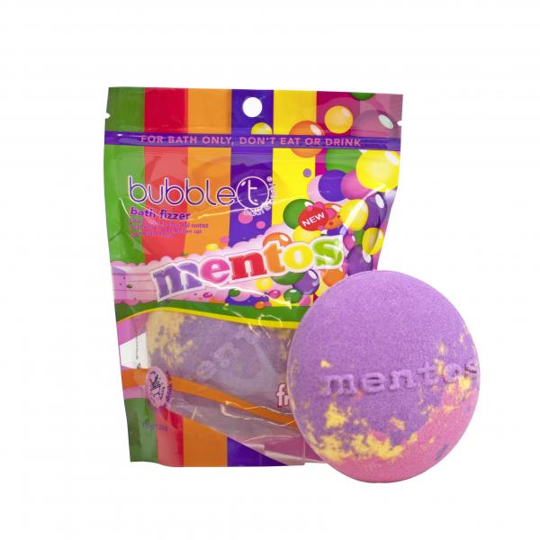 Bubble T Mentos Rainbow Bath fizzer (150g) 