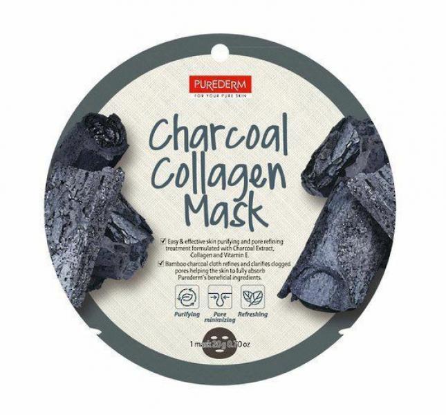 Purederm Charcoal Collagen Mask