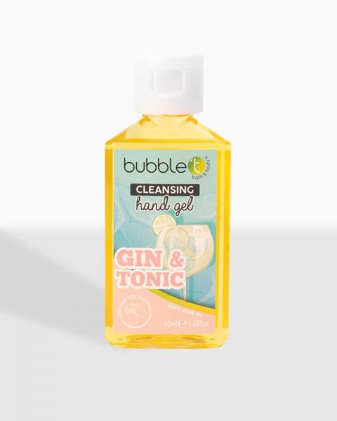 Bubble T Hand Cleansing Gin & Tonic Gel 50ml