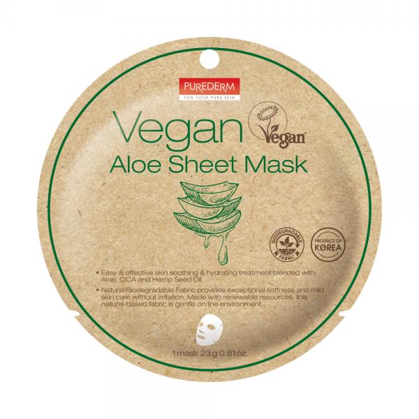 Purederm Vegan Aloe Sheet Mask