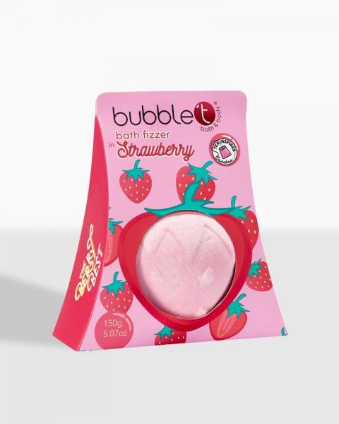 Bubble T Strawberry Bath Bomb Fizzer - Fruitea Edition (150g)