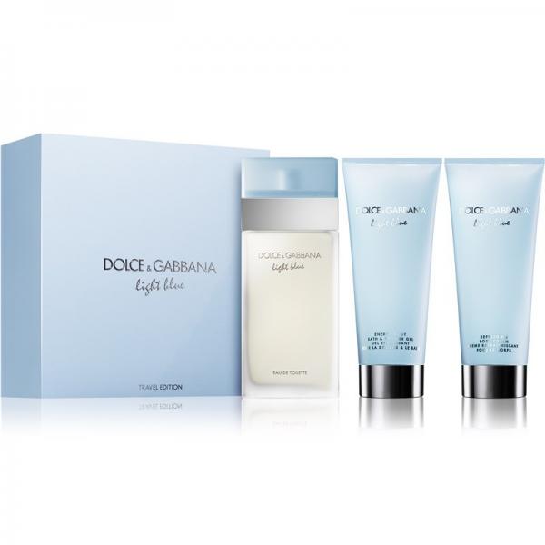 Dolce Gabbana Light Blue travel edition gift set