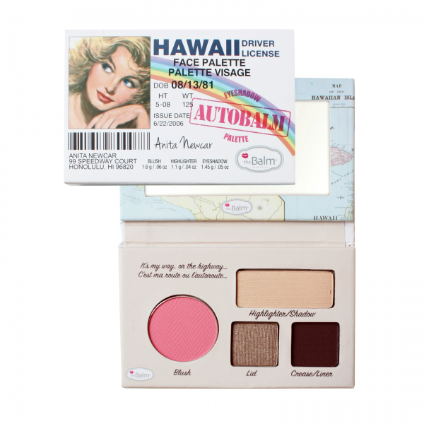 TheBalm Autobalm Hawaii Face Palette 4,15g