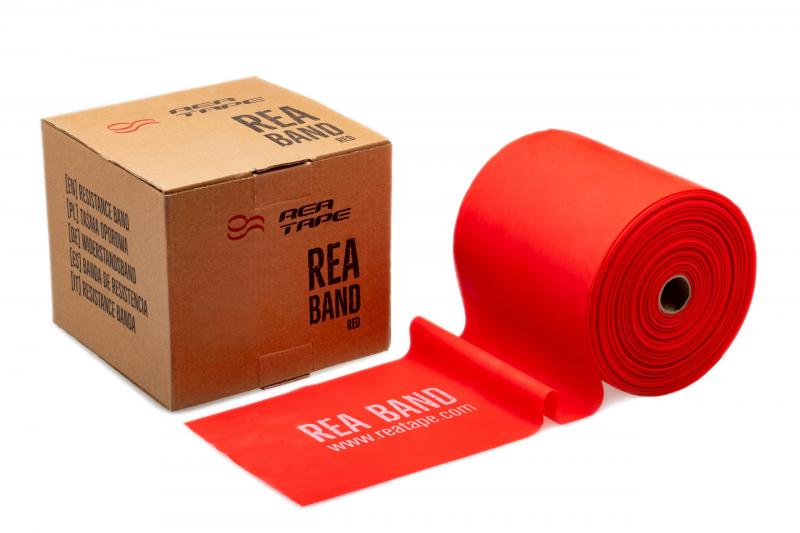 REA Võimlemislint rullis 46m x12,8cmx0.2mm punane