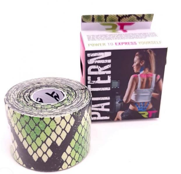 REA Kinesioteip ussi mustriga  5cm x 5m