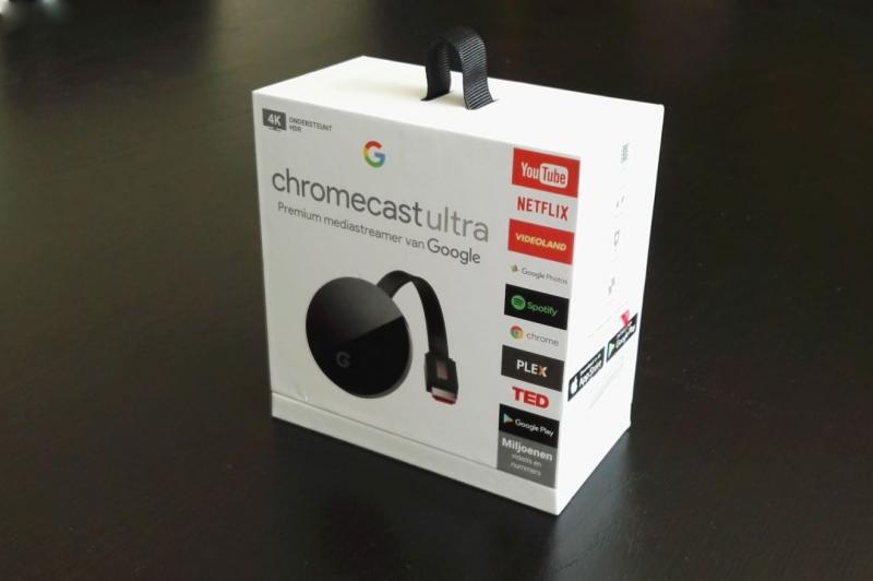 Google Chromecast Ultra 4K Smart TV Streaming Stick